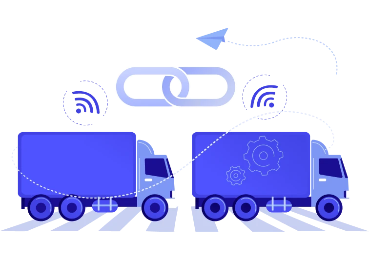 Transport and Hauliers illustration