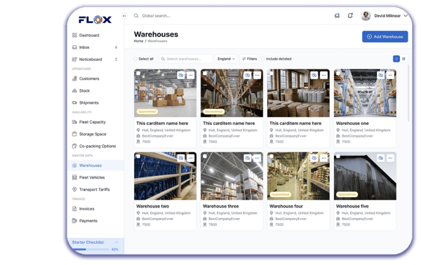Large LSP Network Dashboard - FLOX