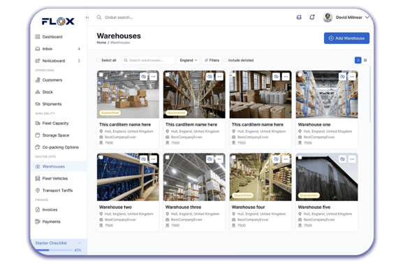 Large LSP Network Dashboard - FLOX