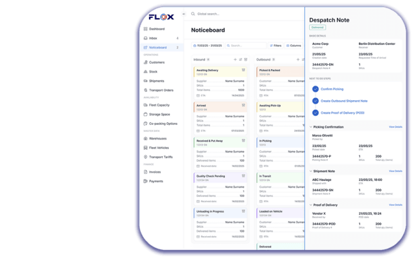 FLOX easy dashboard