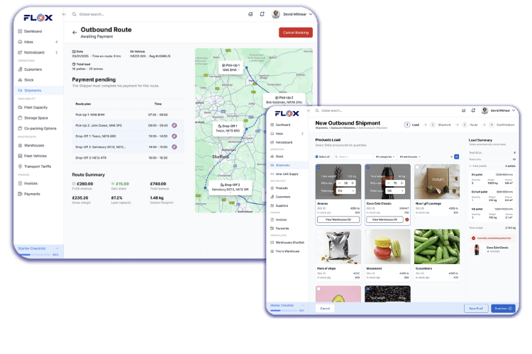 FLOX Dashboards for 3PLs